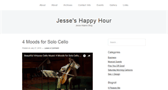 Desktop Screenshot of jesseshappyhour.com